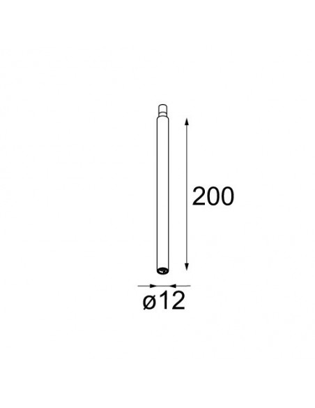 Modular Modupoint LED stick 20cm Applique / Plafonnier