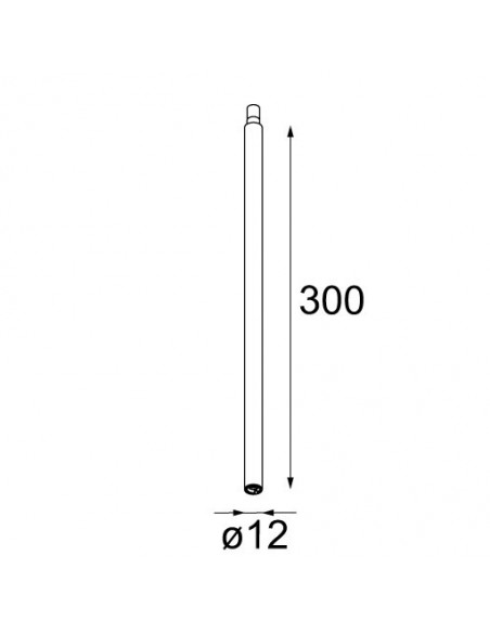 Modular Modupoint LED stick 30cm Applique / Plafonnier