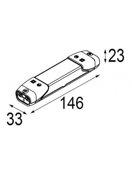 Modular LED driver 500mA 10W dali