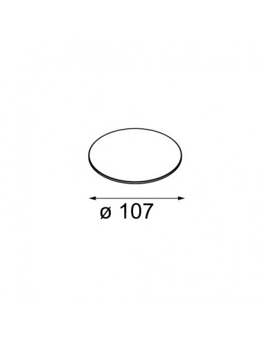 Modular Transparant glass Ø108