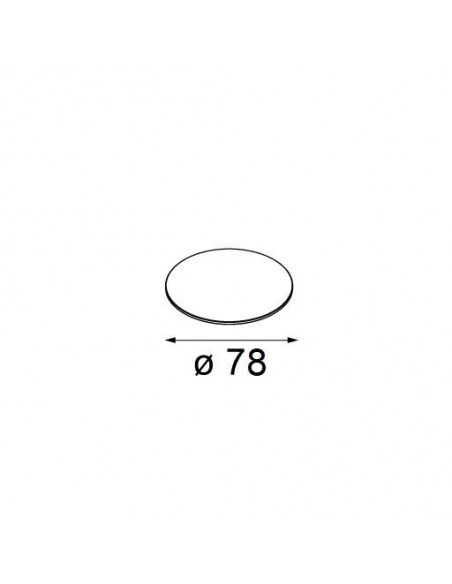 Modular Transparant glass Ø79