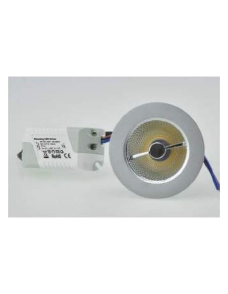 Tekna Ar70 B15D 8-10V 7W 2700K 400Lm 40° With Dimmable Driver On 230V Lampe LED