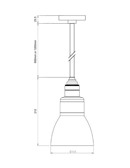 Tekna NAUTIC Loft 600mm Lampe a suspension