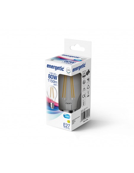 Nordlux A60 Filament 7,8W 1150lm Non-Dim 360° E27