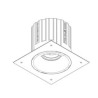 BRICK IN THE WALL Level R 50 IP54 Outdoor LED 500 lm remote driver Fix WARMDIM