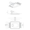 BRICK IN THE WALL Mist 50 Es IP54 Bathroom
