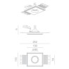 BRICK IN THE WALL Pixo 50 LOW IP20 LED 700 lm CRI80 Remote Driver