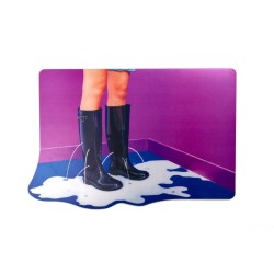 SELETTI TOILETPAPER Untersetzer 32,4 x 47,9 cm Kork - Milky Boots