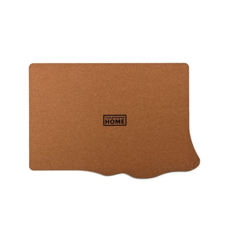 SELETTI TOILETPAPER Untersetzer 32,4 x 47,9 cm Kork - Milky Boots