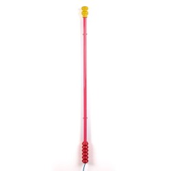 SELETTI SUPERLINEA LED-Lampe 141,5 cm Kunststoff/Holz