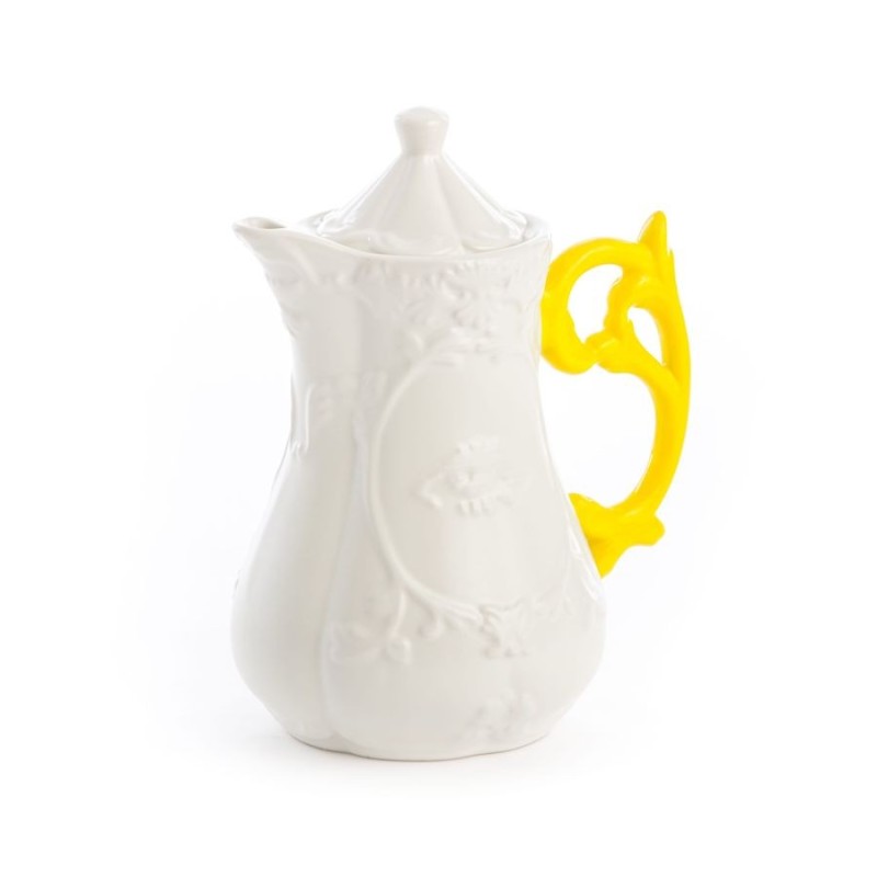 SELETTI I-WARES Théière ø 13 cm avec col. Poignée