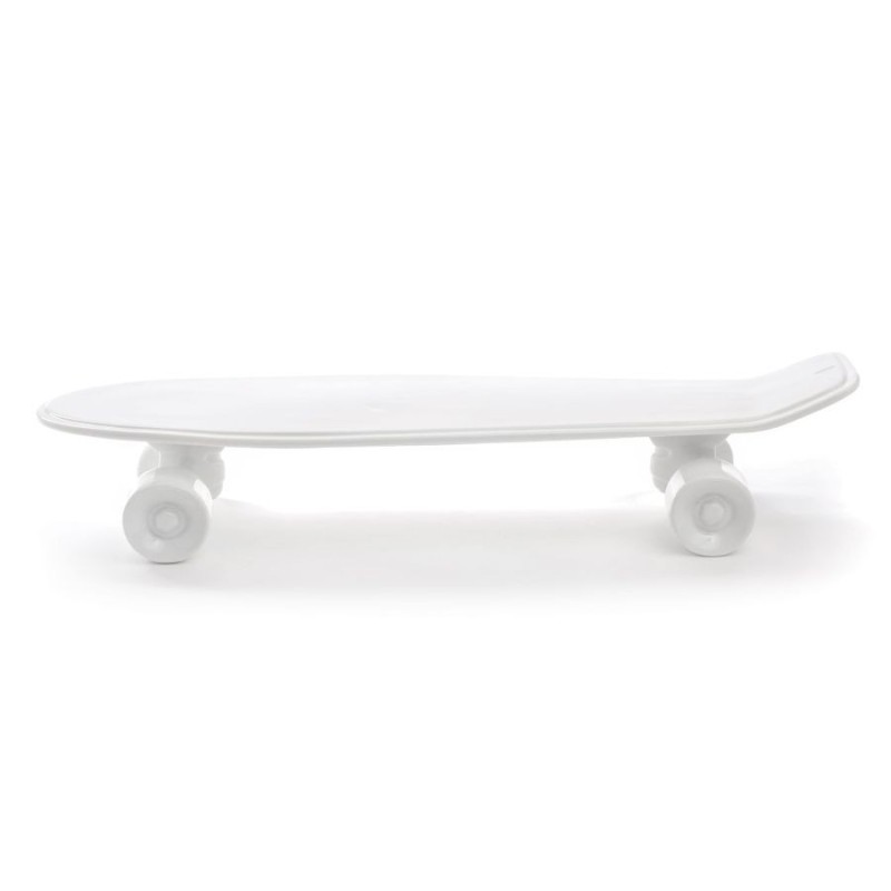 SELETTI MEMORABILIA WHITE AND GOLD Untersetzer 58 x 15 cm - Skateboard