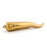 SELETTI MEMORABILIA WHITE AND GOLD ø 30 cm - My lucky horn