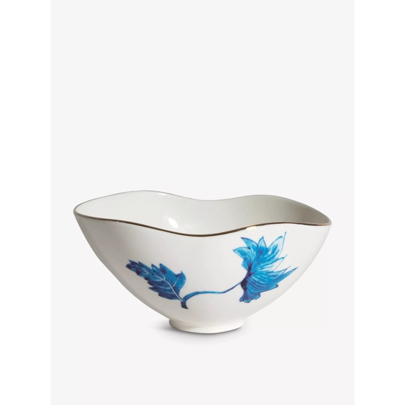 SELETTI DIESEL LIVING-CLASSIC ON ACID Bol à salade 18,4 x 15,5 cm Porcelaine - Chinese Leaves