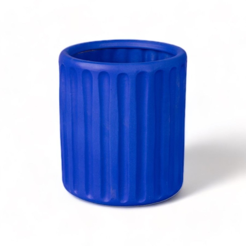 SELETTI MAGNA GRAECIA Vase ø 29 cm Terracotta mit Unterteller - Dorico