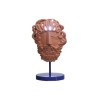 SELETTI MAGNA GRAECIA 2.0 Tischleuchte 24 x 14 cm Terrakotta - Medusa Mask