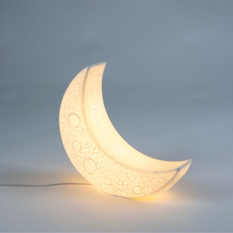 SELETTI MYMOON LAMP Lampe 50 x 21 cm - My Little Moon