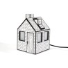 SELETTI ON-OFF Servierteller 16 x 16 x 25 cm