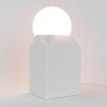 SELETTI DREAMLIKE Servierteller 17,3 x 13 cm Zement