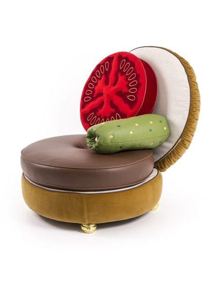 SELETTI HOT DOG & BURGER Chaise 89 cm - Basic Version