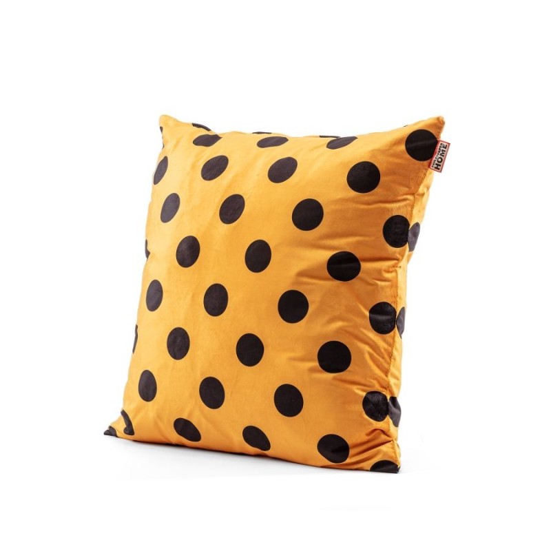 SELETTI TOILETPAPER Coussin 67 x 67 cm - Pois