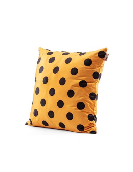 SELETTI TOILETPAPER Coussin 67 x 67 cm - Pois