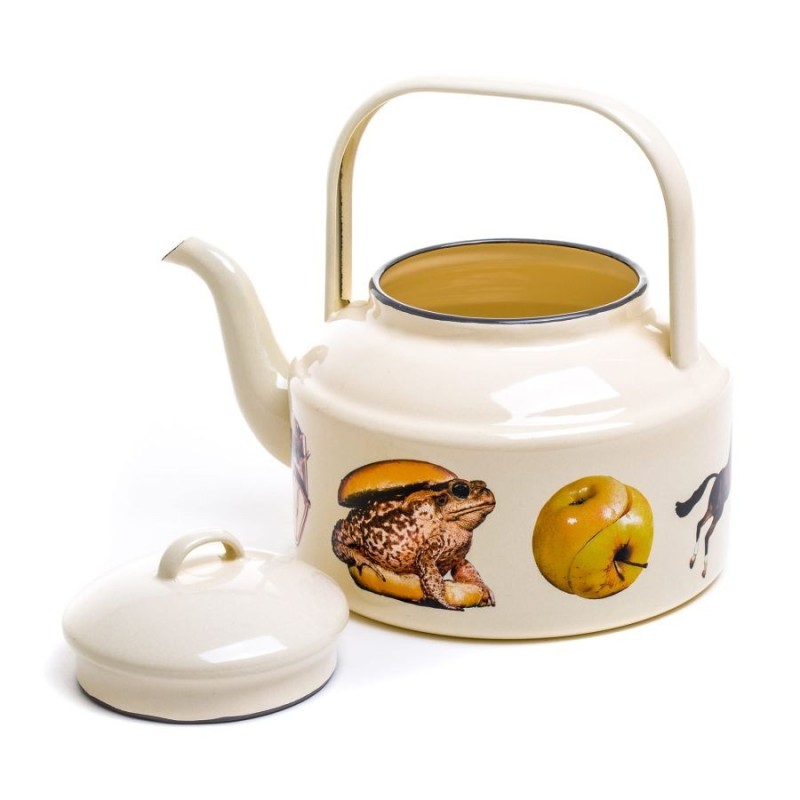 SELETTI TOILETPAPER Teekanne ø 18 cm Emaille