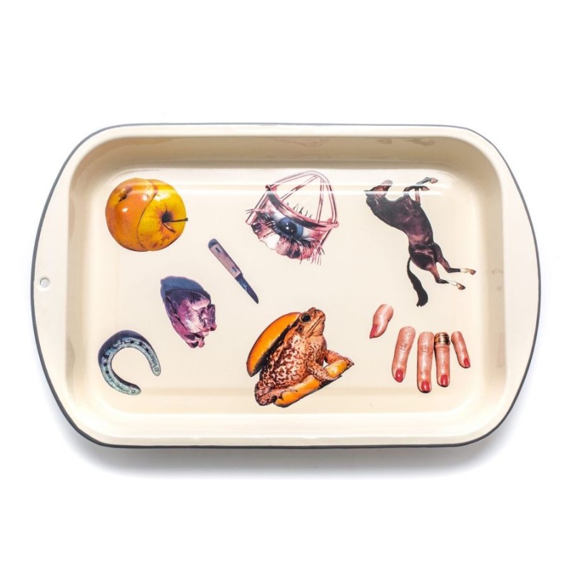SELETTI TOILETPAPER Teller 56 x 29 cm Emaille