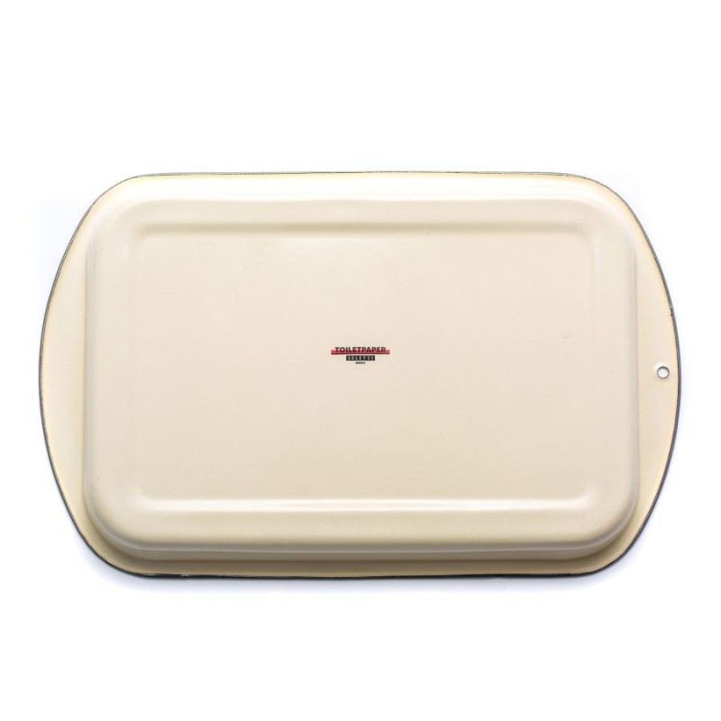 SELETTI TOILETPAPER Teller 56 x 29 cm Emaille