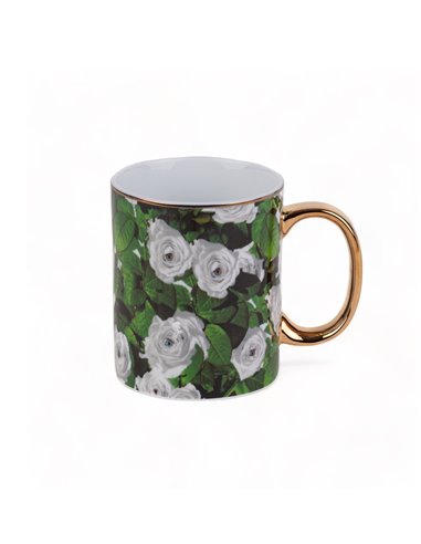 SELETTI TOILETPAPER Tasse Ø 10 cm de Porcelaine - Roses