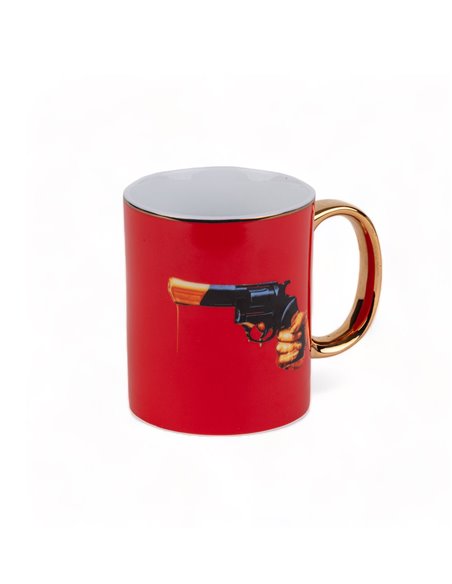 SELETTI TOILETPAPER Tasse Ø 10 cm de Porcelaine - Revolver