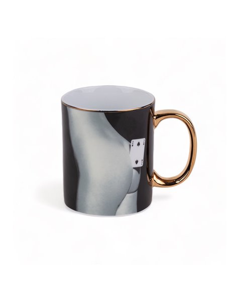 SELETTI TOILETPAPER Tasse Ø 10 cm de Porcelaine - Spades