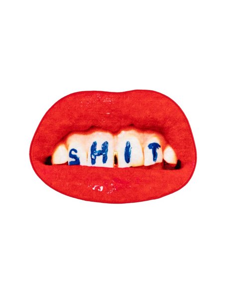 SELETTI TOILETPAPER Badematte 60 x 90 cm - Shit (Shaped)