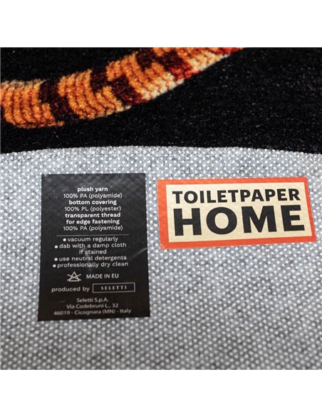 SELETTI TOILETPAPER Tapis ø 200 cm en Polyester - Snakes