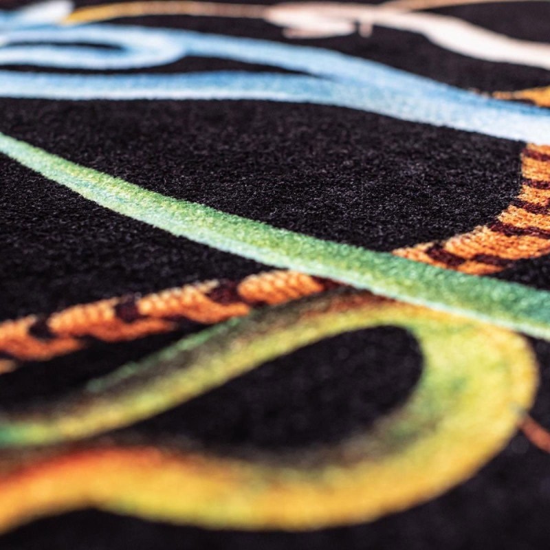SELETTI TOILETPAPER Teppichboden ø 200 cm Polyester - Snakes