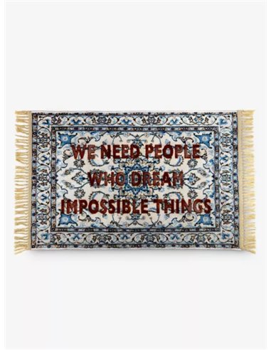 SELETTI BURNT CARPET Tapis 80 x 120 cm en Polyester - Impossible Things