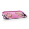 SELETTI TOILETPAPER Tablett 32 x 43,5 cm Melamin - Lipstick Pink