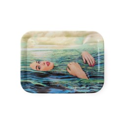 SELETTI TOILETPAPER Servierplatte 32 x 43,5 cm Melamin - Sea Girl