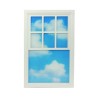 SELETTI WINDOWS LAMP Lampe 57 x 90 x 4,5 cm Holz und Acryl - Loft Window