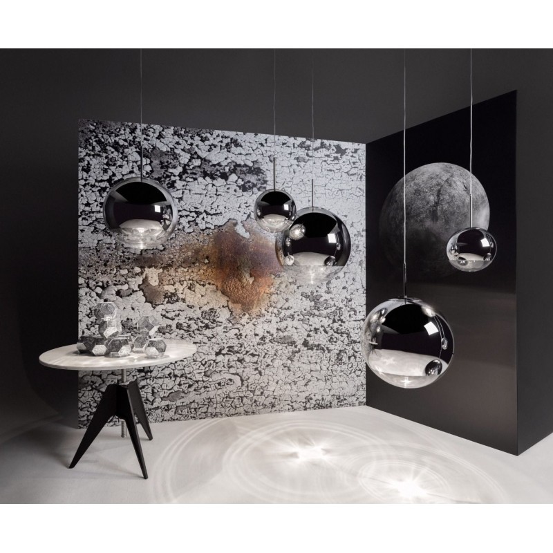 Tom Dixon Mirror Ball Pendant 40Cm Led lampe a suspension