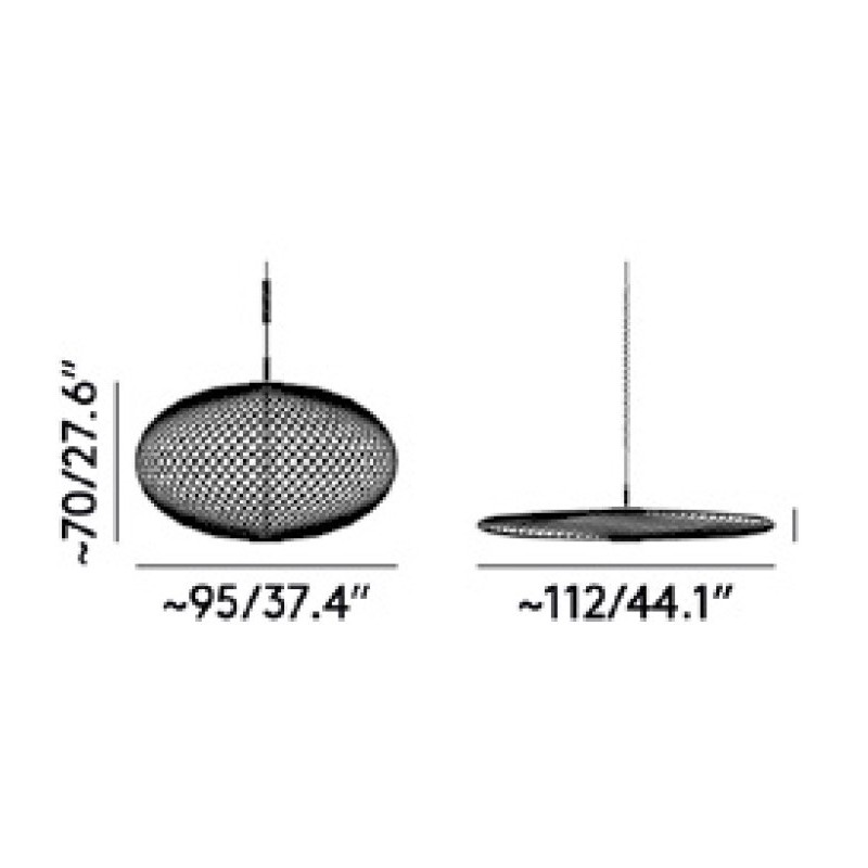 Tom Dixon Spring Pendant Large lampe a suspension