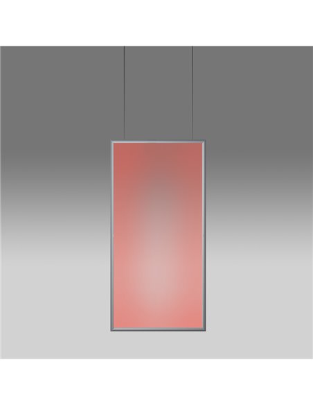 Artemide Discovery Space Rectangular RGBW Lampe à Suspension