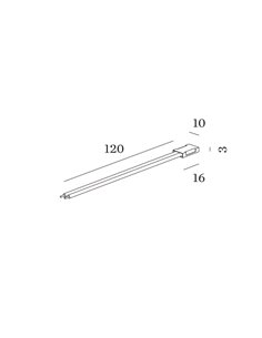 Wever & Ducré ILANE MINI CONNECTOR STRIP TO STRIP Accessoire