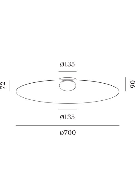 Wever & Ducré CLEA 3.0 LED Ceiling lamp