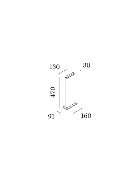 Wever & Ducré with fixation plate BASE 600