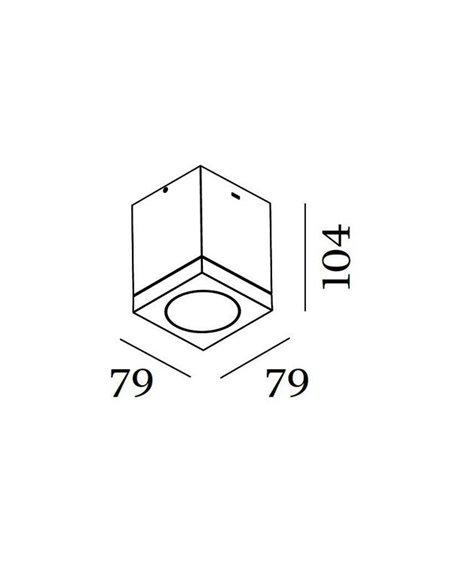 Wever & Ducré TUBE CARRÉ 1.0 PAR16