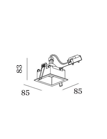 Wever & Ducré PLANO IP44 1.0 MR16