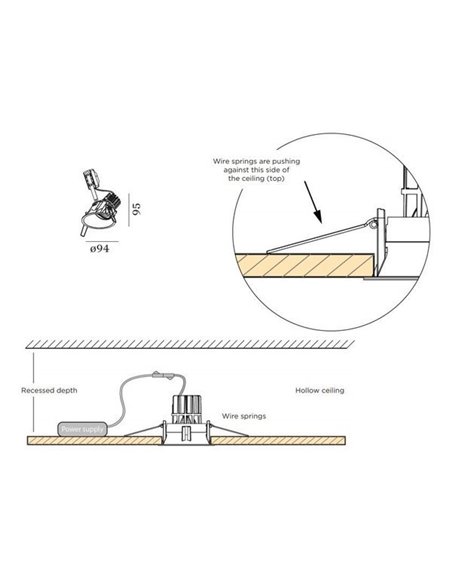 Wever & Ducré DEEP ASYM 1.0 PAR16