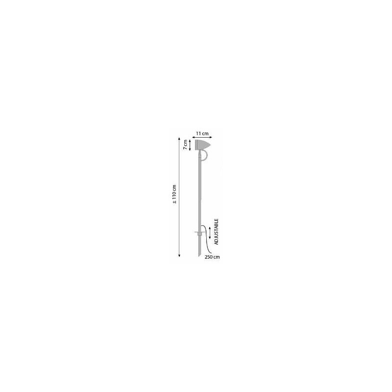 Royal Botania Bullet Lampe Borne 110 cm