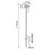 Royal Botania Bullet Lampe Borne 110 cm
